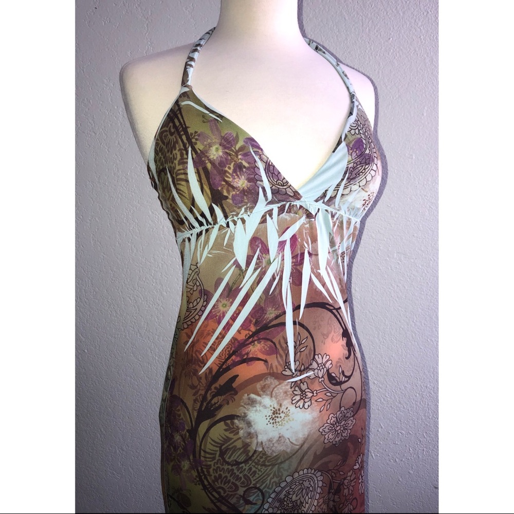 Multicolor Maxi Dress